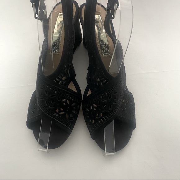 Aubrey Lynn “Veronica”, Slip On Wedge, Open Toe Shoe, Size 7.5M - Picture 5 of 7